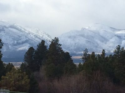 View of Mountains in distance